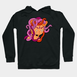 Lesbian Pride Medusa Hoodie